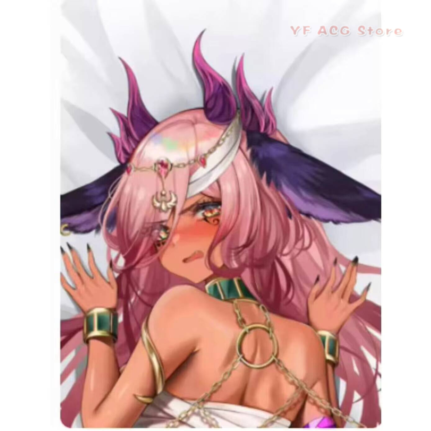 Body Pillow Cover - Trickywi Vtuber Sexy Hing Body Cushion