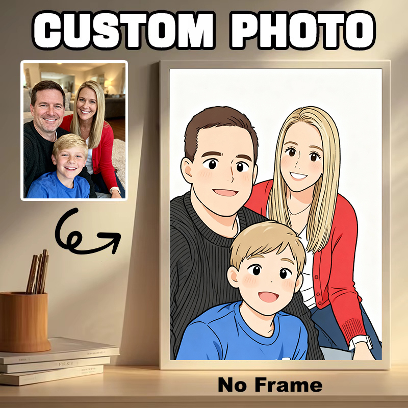 Custom Cute Japanese Anime-Sty - Anime Poster Print recension och pris