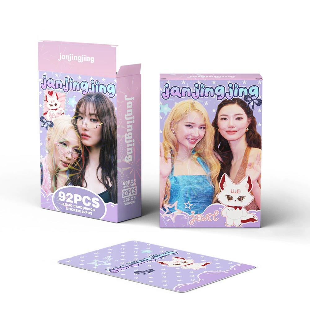 JanJingJing Idol Lomo Cards Se - Sticker Sheet Set recension och pris