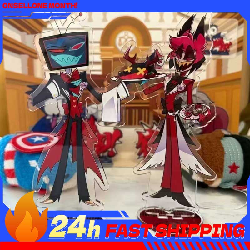 2pcs Hazbin Anime Peripherals  - Anime Character Merchandise recension och pris