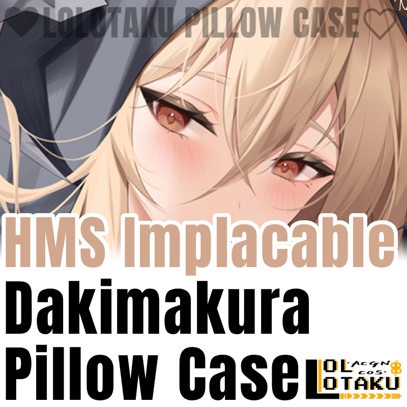 HMS Implacable Dakimakura Azur - Body Pillow Cover recension och pris
