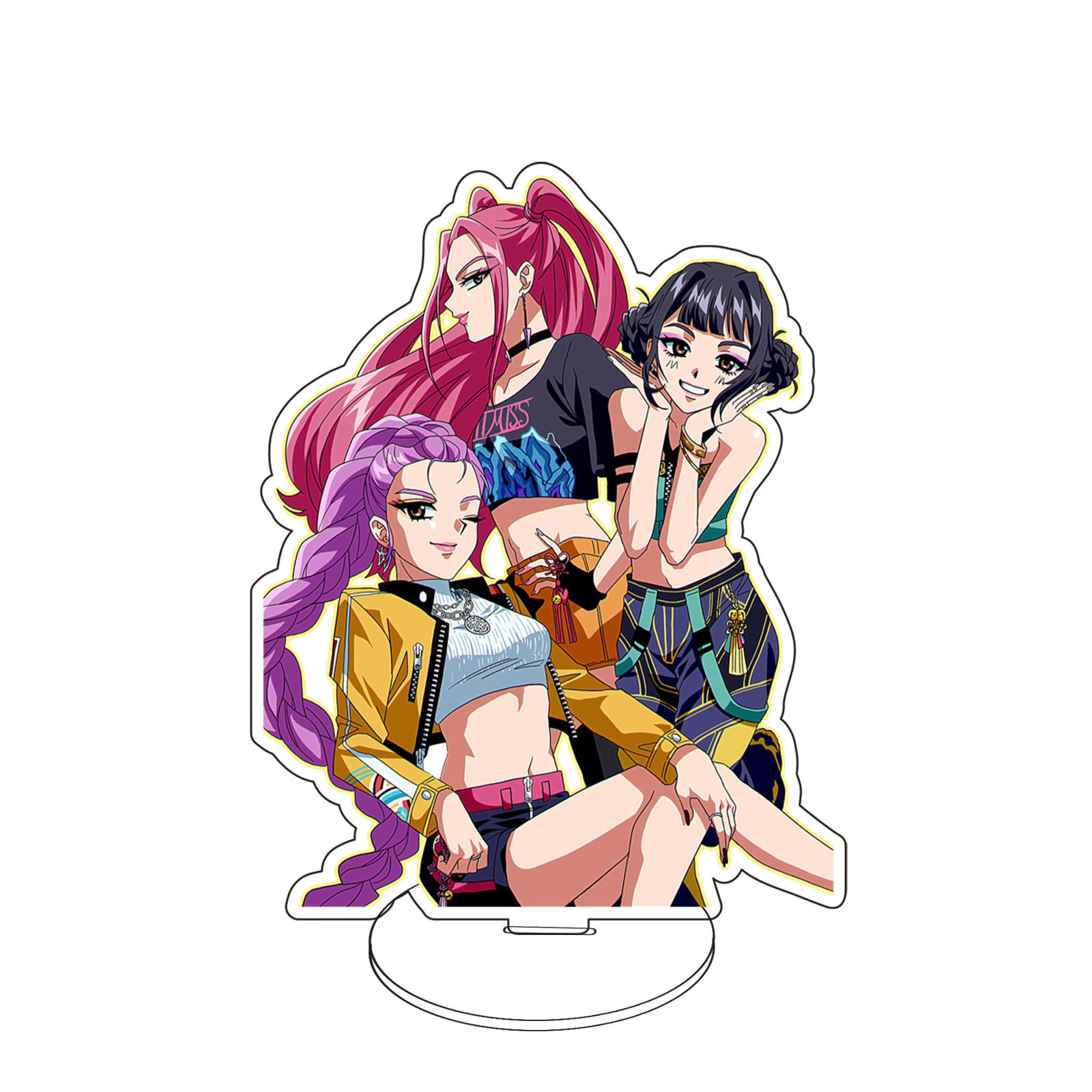 Music Girl Theme Acrylic Stand - Anime Merchandise In Chinese recension och pris