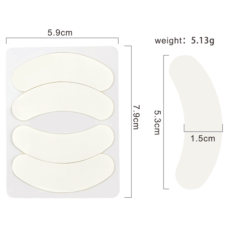 1 Pack 3D Silicone Eye Pads La - Sticker Sheet Set recension och pris