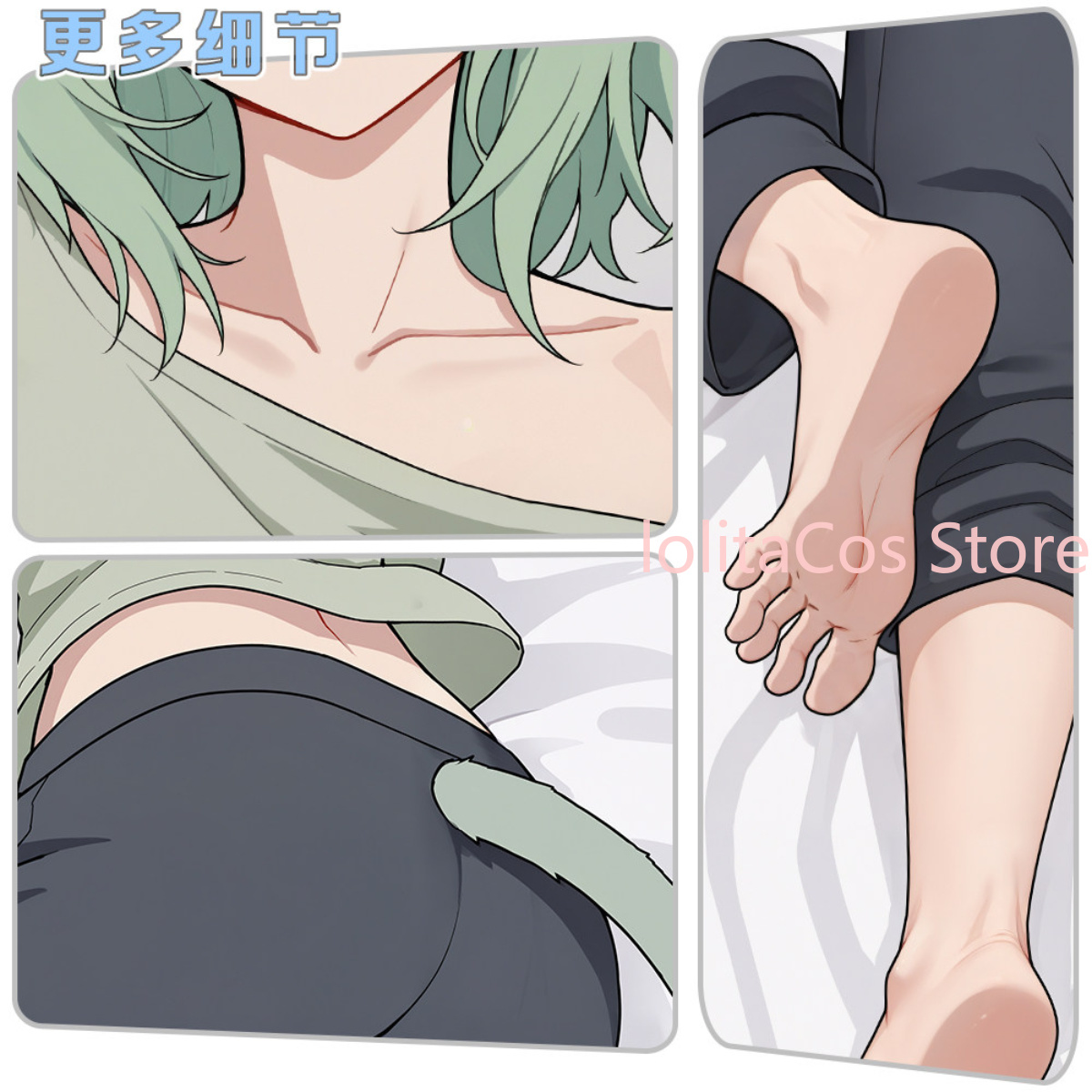 Chainsmoker Cat Yani Neko Sato - Body Pillow Cover recension och pris